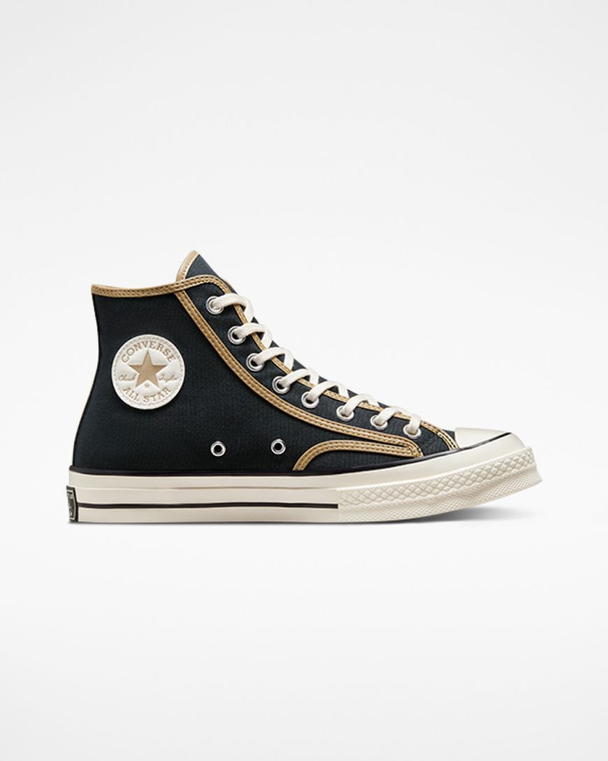 Tenisky Vysoke Converse Chuck 70 Heavyweight Platene Damske Čierne Hnedožltý | SK GJBNP9